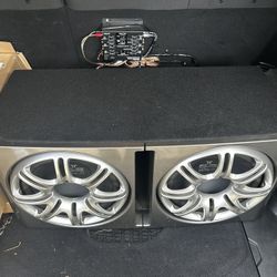 Amp & Speakers With Box