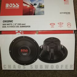 Boss AuDio CH 12DVC 12"(305MM)