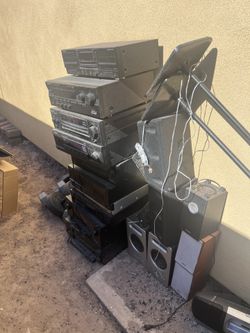 Speakers,subs,dumbbells,amplifiers,car Parts