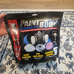Gerson Signature Professional Series Paint & Body Respirator Combo Kit - Size Large