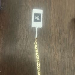 Gold Chain Bracelet 