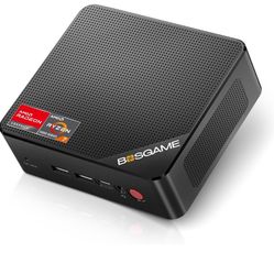 P1 Gaming Mini PC Ryzen 7 5700U 32GB RAM 1TB SSD Winodws 11 Pro Triple 4K 60HZ Displays Mini Computers, Support PS3 Emulator Micro PC Dual HDMI+DP+Typ