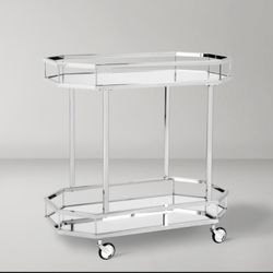 Pretty home decoration bar cart from Z Gallery