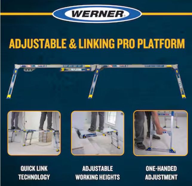 Adjustable Work Bench Ladder