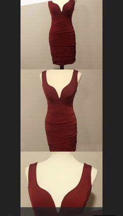 Windsor Wine Red Dress Large