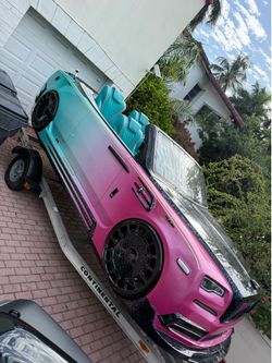 Jetcar rolls Royce  boat