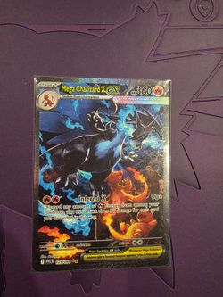 Mega charizard x EX SIR pokemon
