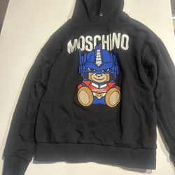 Authentic Moschino Hoodie Large