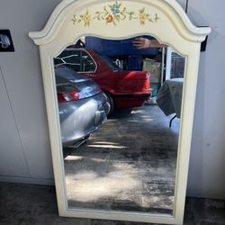 French Country Style Vintage mirror  / Vanity / Wall 