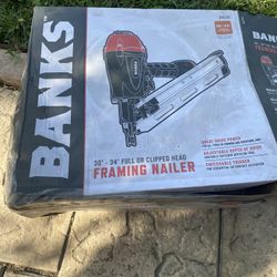 Banks Framing Nailer 