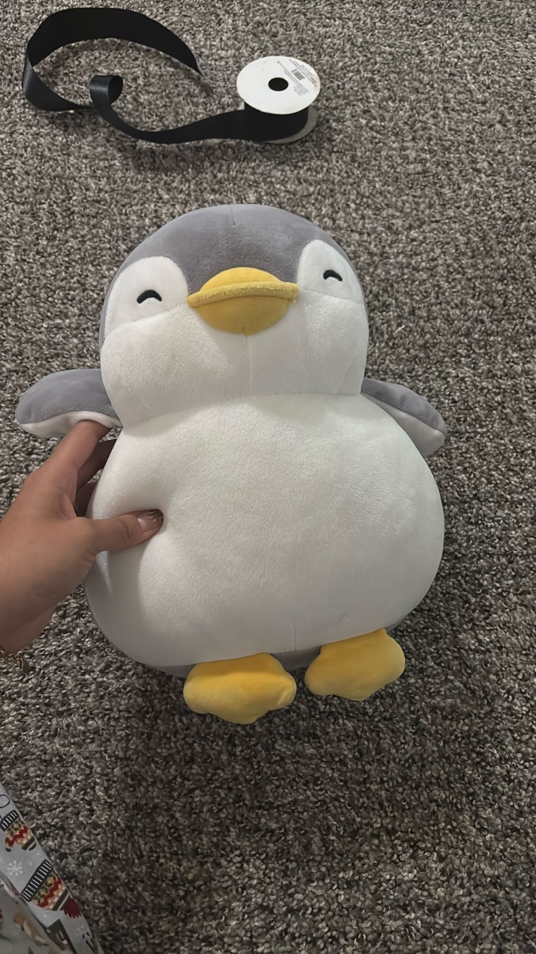 Penguin teddy bear