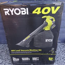 leaf Blower Ryobi 40v Battery And Charger Included 