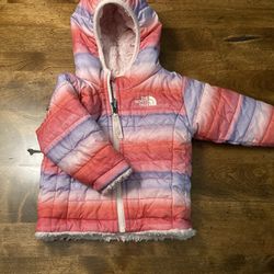 The North Face Baby Girl Zip Up Hooded Jacket