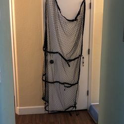 Vehicle roof cargo net