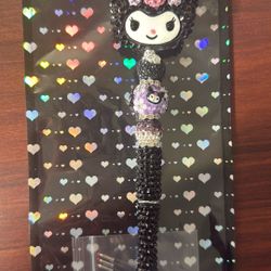 Beautiful Kuromi Beaded Pen