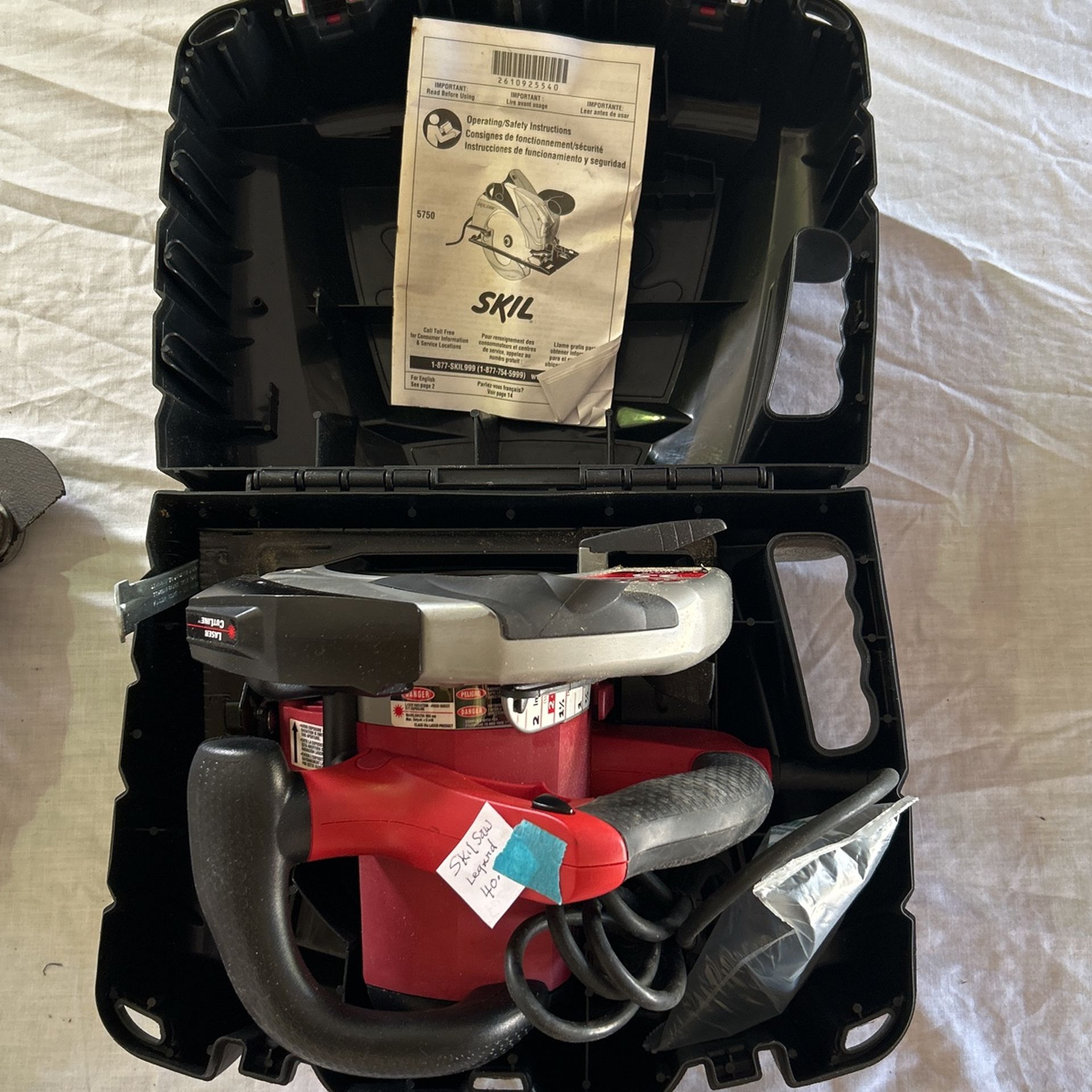 Skill Seven A Quarter Inch Circular Saw Mike New $40