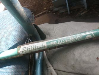Vintage still fish ready rod and boat chair for Sale in Kennedale, TX