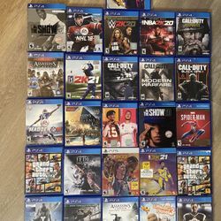 Xbox One Ps4 And Ps5 Many Game Some New In The Package