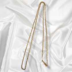 14k Yellow Gold Rope Chain 6.1g 22in Long