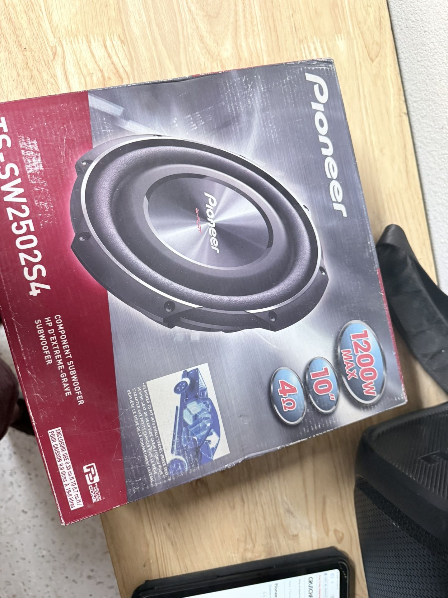 10” Subwoofer Pioneer
