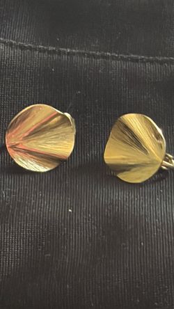 Christian Dior 14k Gold plated earrings