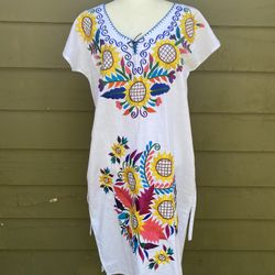 Artisanal Mexican Beautiful Dress