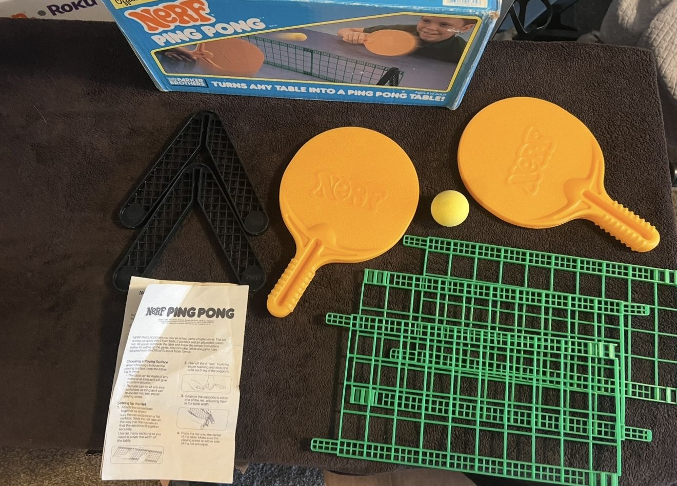 Vintage Nerf Table Tennis