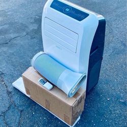 SereneLife Portable Air Conditioner + Dehumidifier with Window Kit, Remote