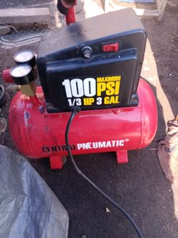 1/3hp 3 Gal 100psi Air Comressr