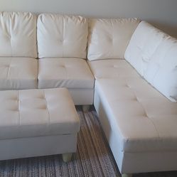Sectional with Ottoman 