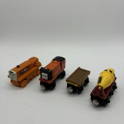 Thomas & Friends Wooden Railway Train Rusty Terence Sodor Flatbed Construction 