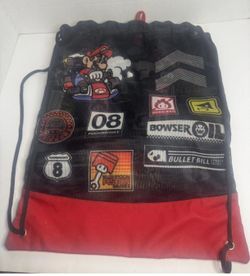Mario Cart Nintendo Switch Retro Bagpack 