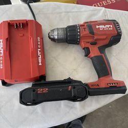 Hilti 22v Hammer Drill 1/2” 
