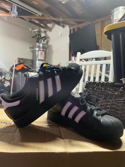 Kids Adidas Superstars Shoes Size 5