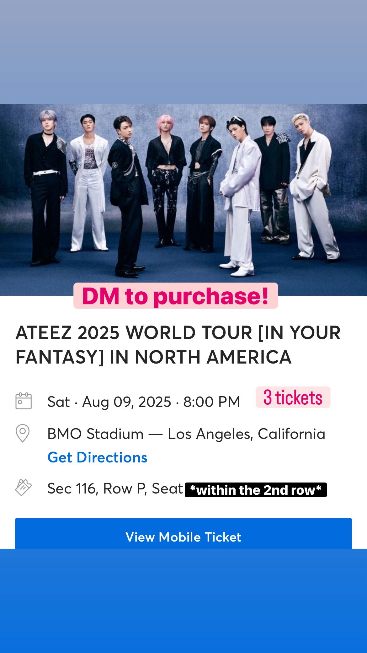 Ateez Tickets