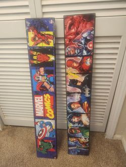 Comic wall hangings