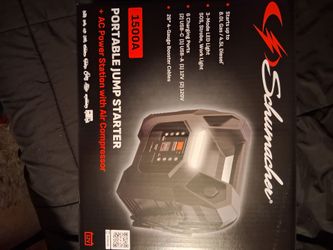 Schumacher Portable Jump Starter + Air Compressor $125 O.B.O.