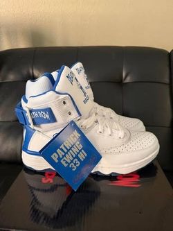 Ewing 33 Hi x Death Row Records Sneakers – Size 11 – White/Blue – New in B