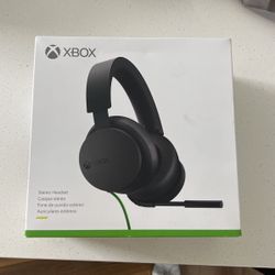 Xbox Stereo Headset brand, new unopened
