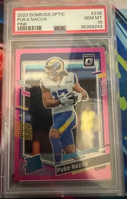 Puka Nacua LA Rams Panini Donruss NFL