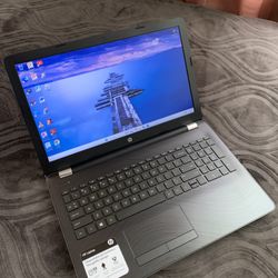 15.6"inch Intel Core i3 6th Generation HP Laptop, 500GB HDD, 8GB RAM, HDMI, DVD RW, SD Card Reader And a WebCam, Windows 11 Installed.