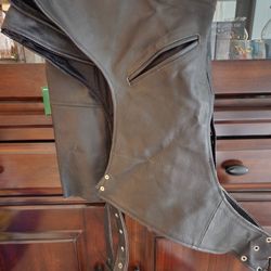 Raw Cow Hide Chaps New