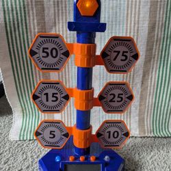 Nerf Elite Bulls-Eye Digital Target Lights & Sounds LCD Screen 6 Targets