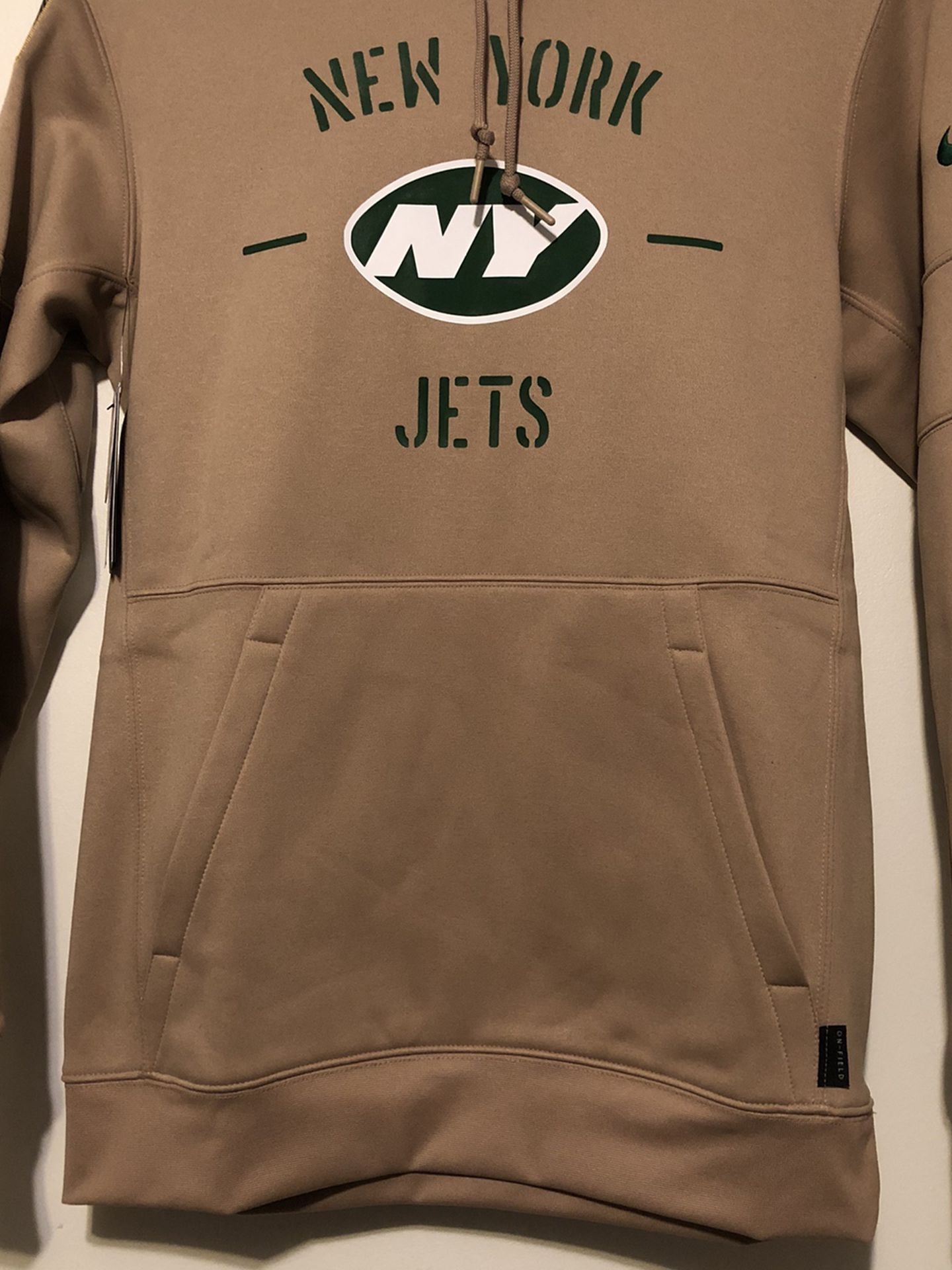 Nike NFL New York Jets Salute To Service Hoodie CI5753-297 Men's Size S