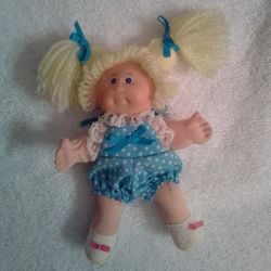 Mini Cabbage Patch Doll (Like New!) - Vintage 1980s