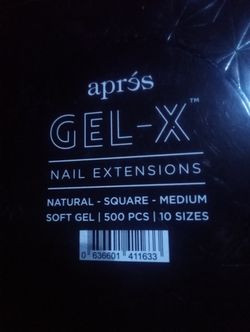 Nails  GEL-X Medium $10