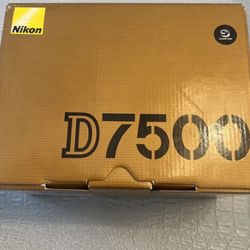 Nikon D7500 DSLR 4k video camera Body Only 