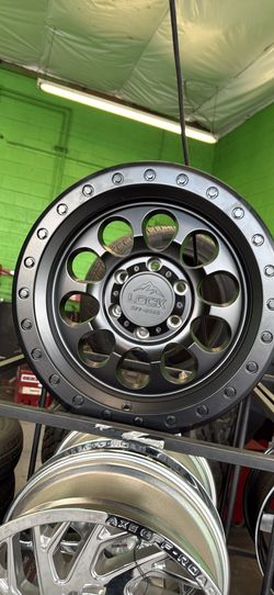 Lock Off-Road Matte Black 17x9 6x135