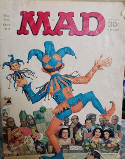 Mad magazine #114 October 1967