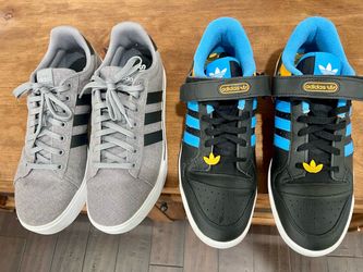 Two Pairs of Adidas Sneakers